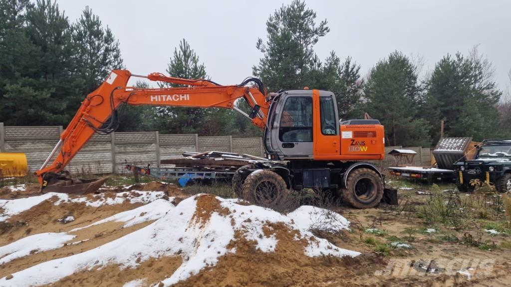 Hitachi ZX 130 W Pelle sur pneus