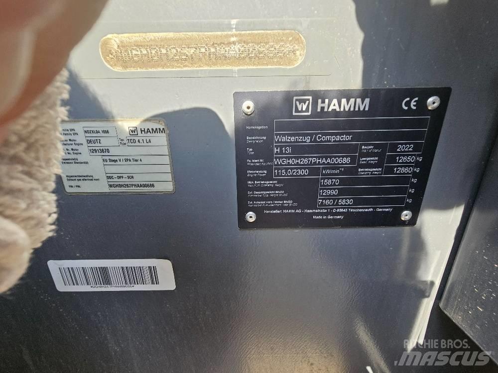 Hamm H13 i Rouleaux monocylindre
