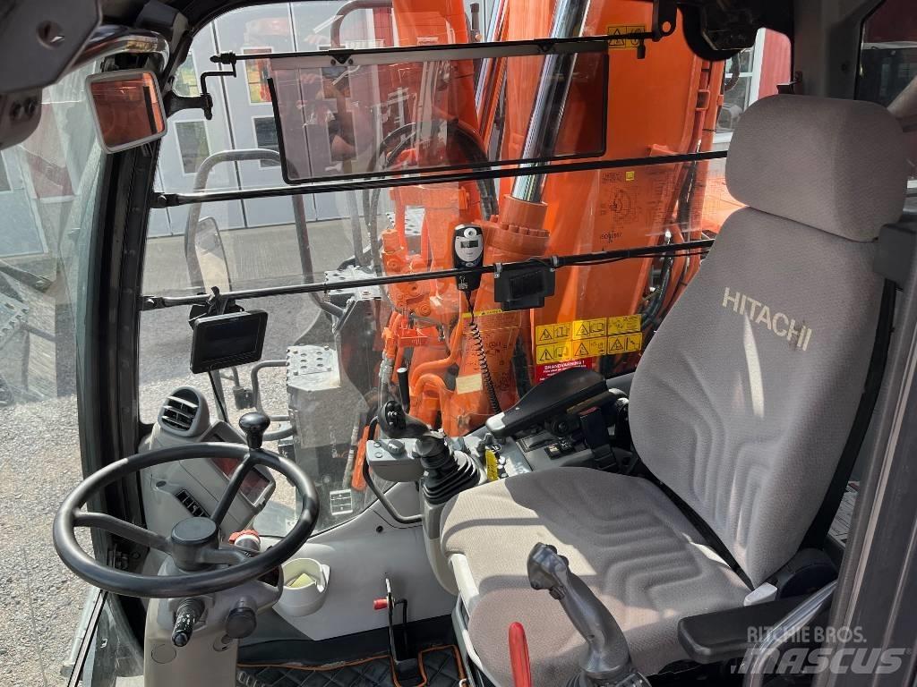 Hitachi ZX 140 W-5 Pelle sur pneus