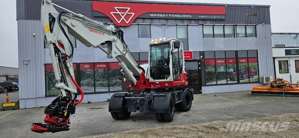 Takeuchi TB 395 W Pelle sur pneus