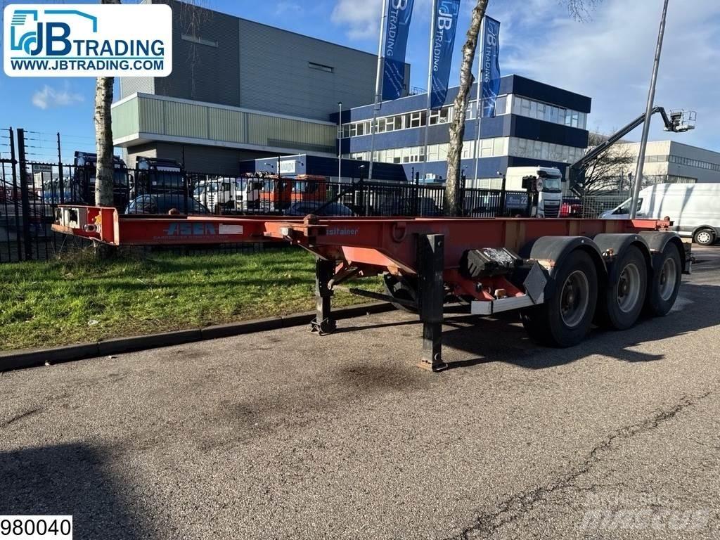 Asca Chassis 20 ft Semi remorque porte container