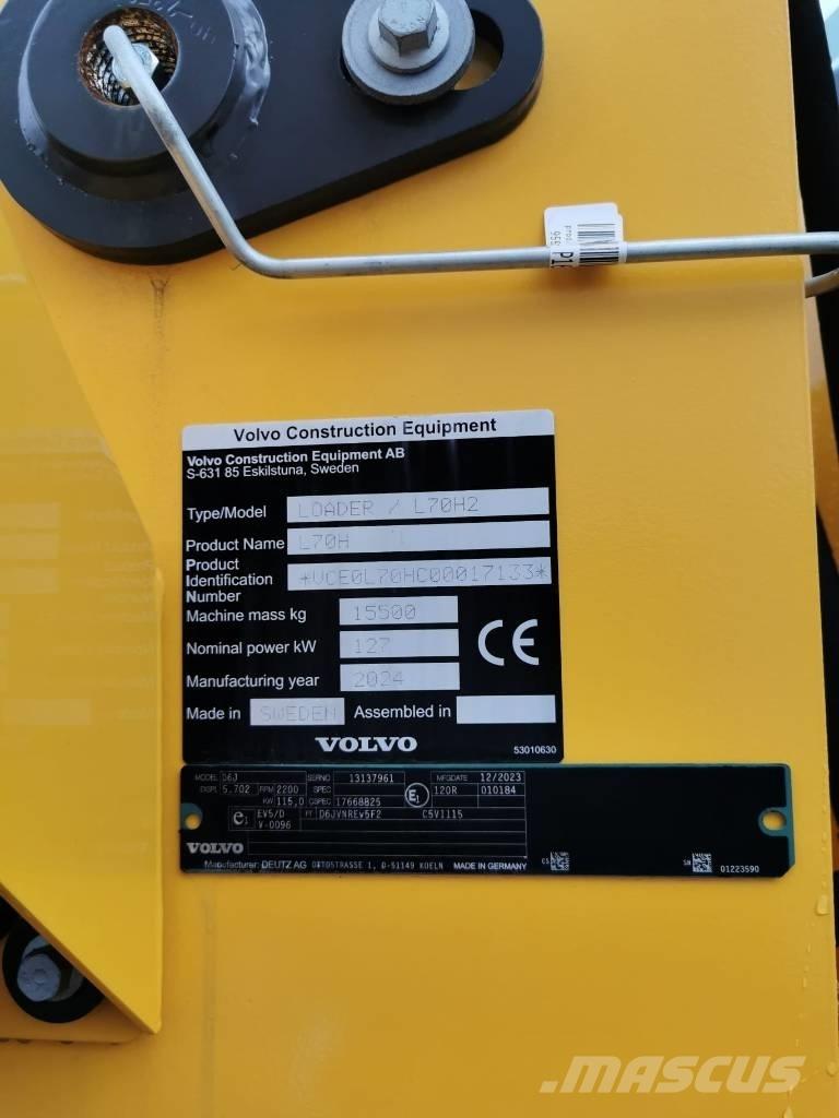 Volvo L 70 H2 Chargeuse sur pneus