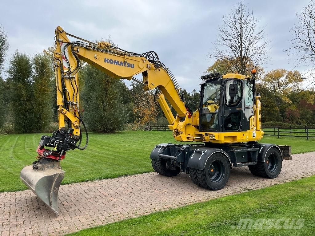 Komatsu PW 118 Pelle sur pneus