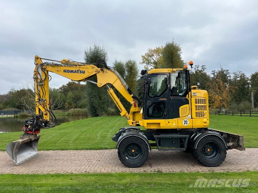 Komatsu PW 118 Pelle sur pneus