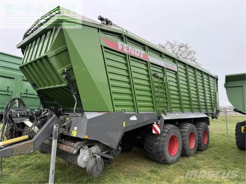 Fendt tigo 100 xr Autres semi remorques