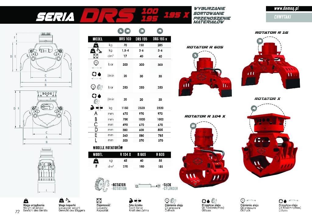  DEMOQ DSR401 Grappin
