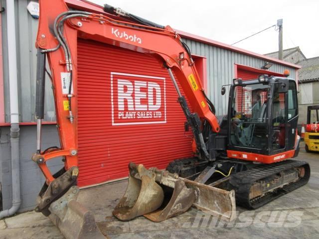 Kubota KX080-4α2 Mini pelle 7t-12t
