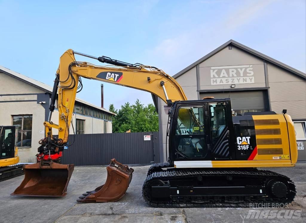 CAT 316FL Pelle sur chenilles