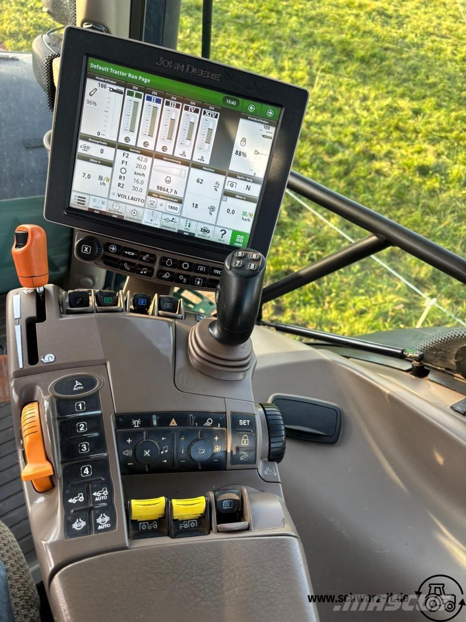 John Deere 6195R Tracteur