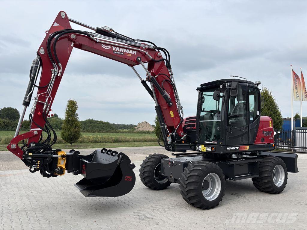 Yanmar YAN B110W Pelle sur pneus