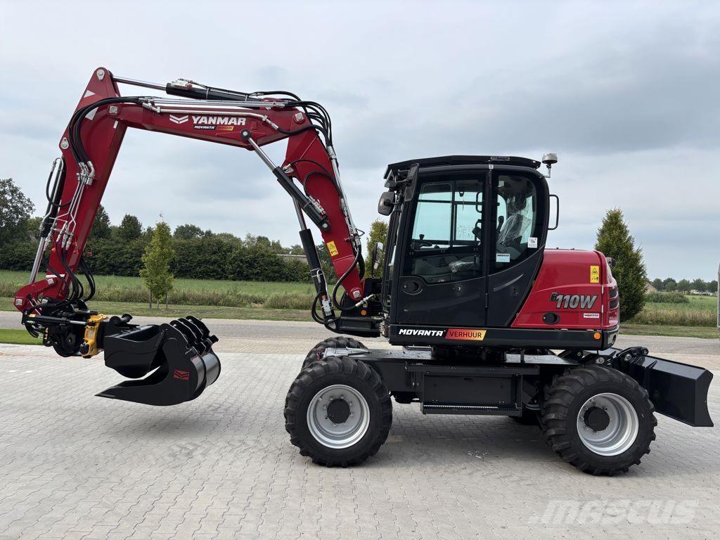 Yanmar YAN B110W Pelle sur pneus