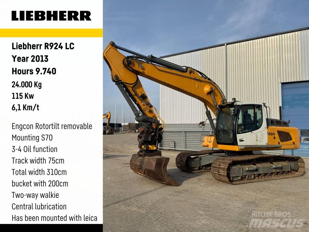 Liebherr R 924 Pelle sur chenilles