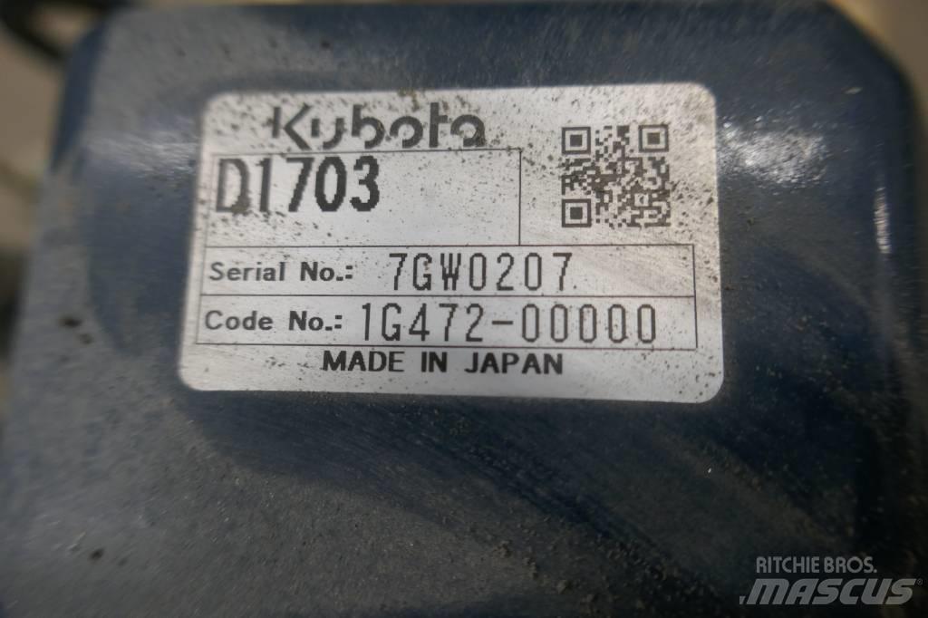 Kubota D 1703-EU1 Moteur
