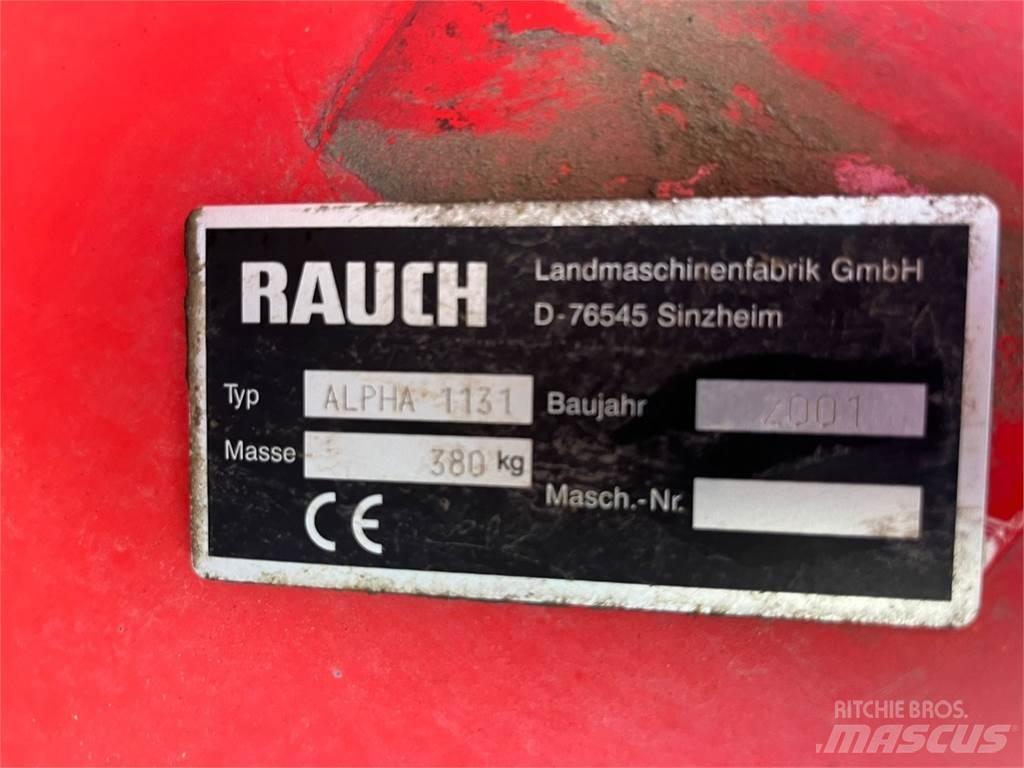 Rauch Alpha 1131 Semoir à engrais