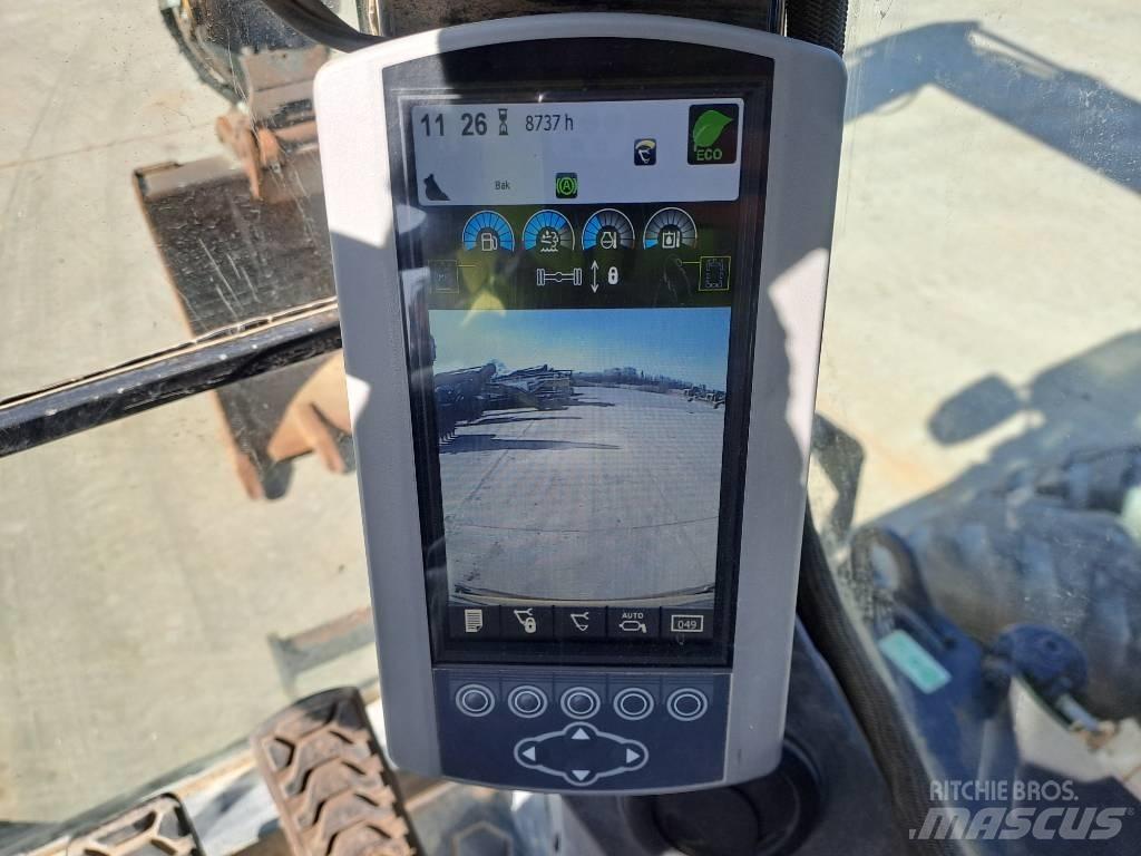 CAT M314F Pelle sur pneus