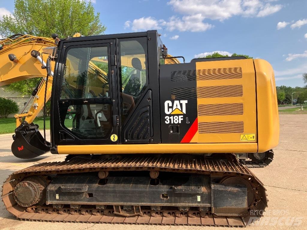 CAT 318 FL Pelle sur chenilles