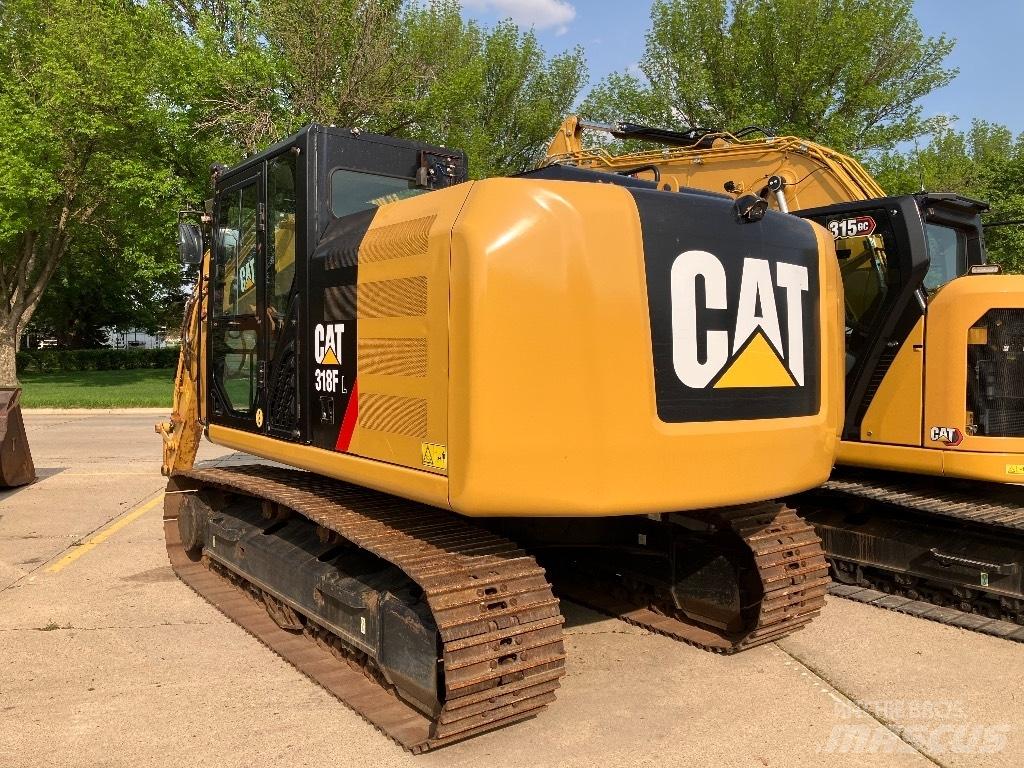 CAT 318 FL Pelle sur chenilles