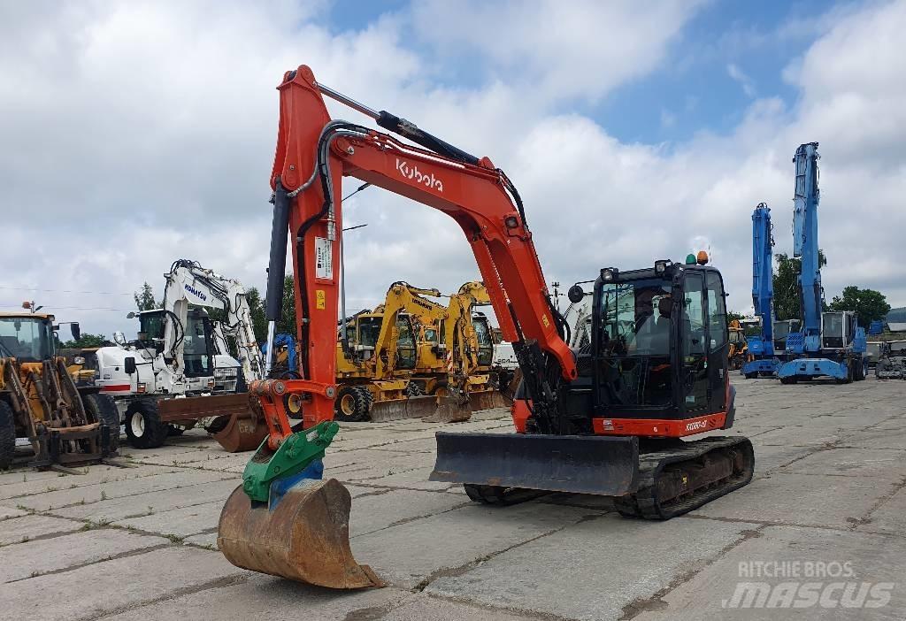 Kubota KX 080-4a Mini pelle 7t-12t