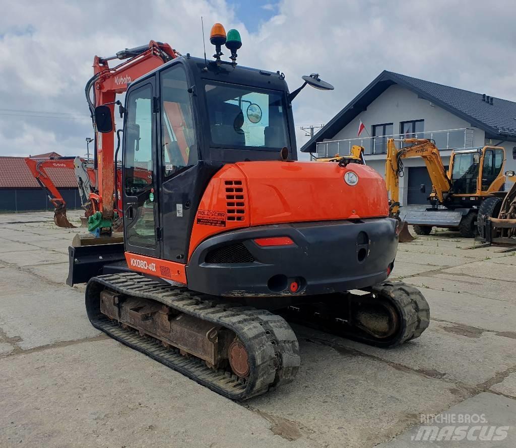 Kubota KX 080-4a Mini pelle 7t-12t