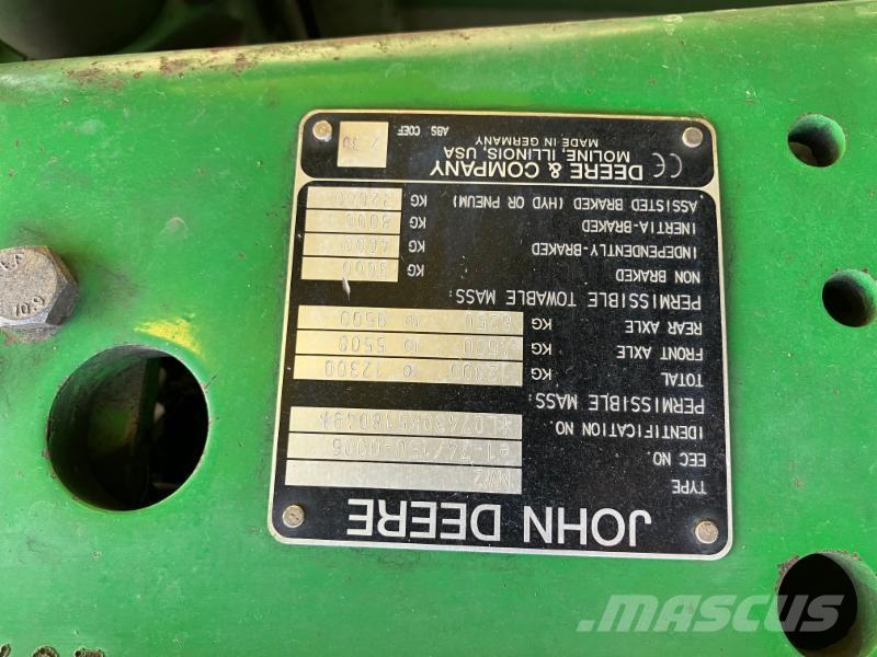 John Deere 8530 Tracteur