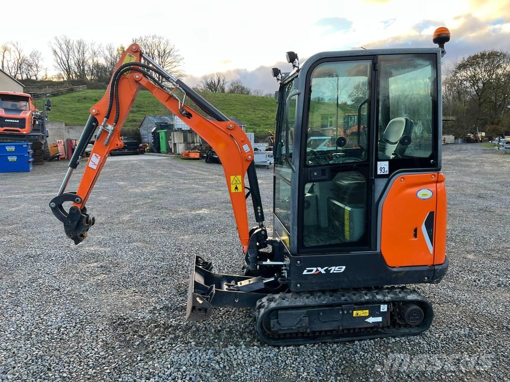 Doosan DX 19 Mini pelle < 7t