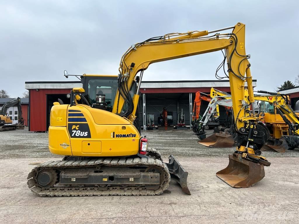 Komatsu PC78US-10 Mini pelle 7t-12t