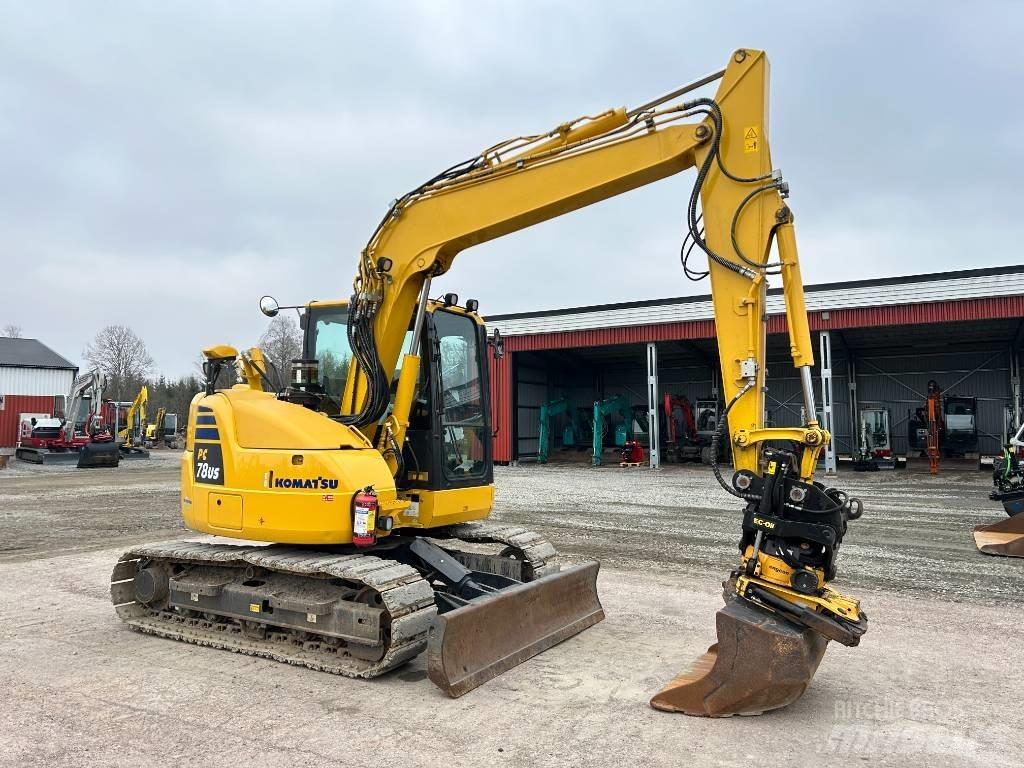 Komatsu PC78US-10 Mini pelle 7t-12t