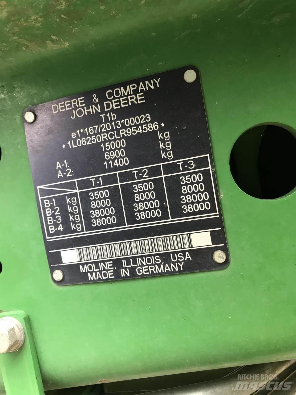 John Deere 6250R Tracteur