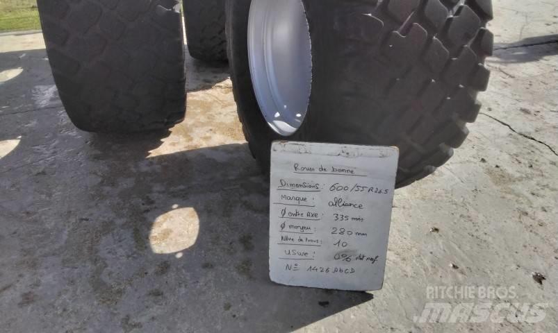 Alliance 600/55R26.5 Pneus, roues et jantes