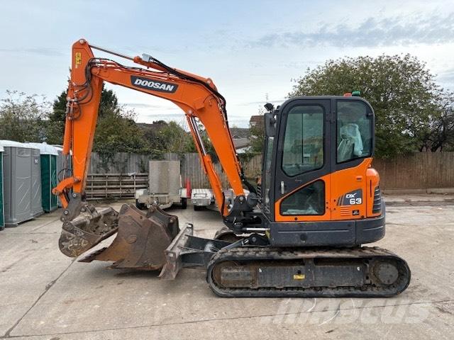Doosan DX 63-3 Mini pelle < 7t