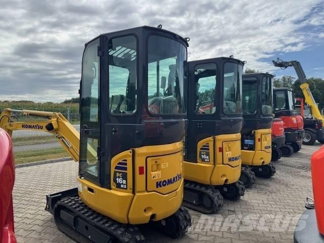Komatsu PC 16 Mini pelle < 7t