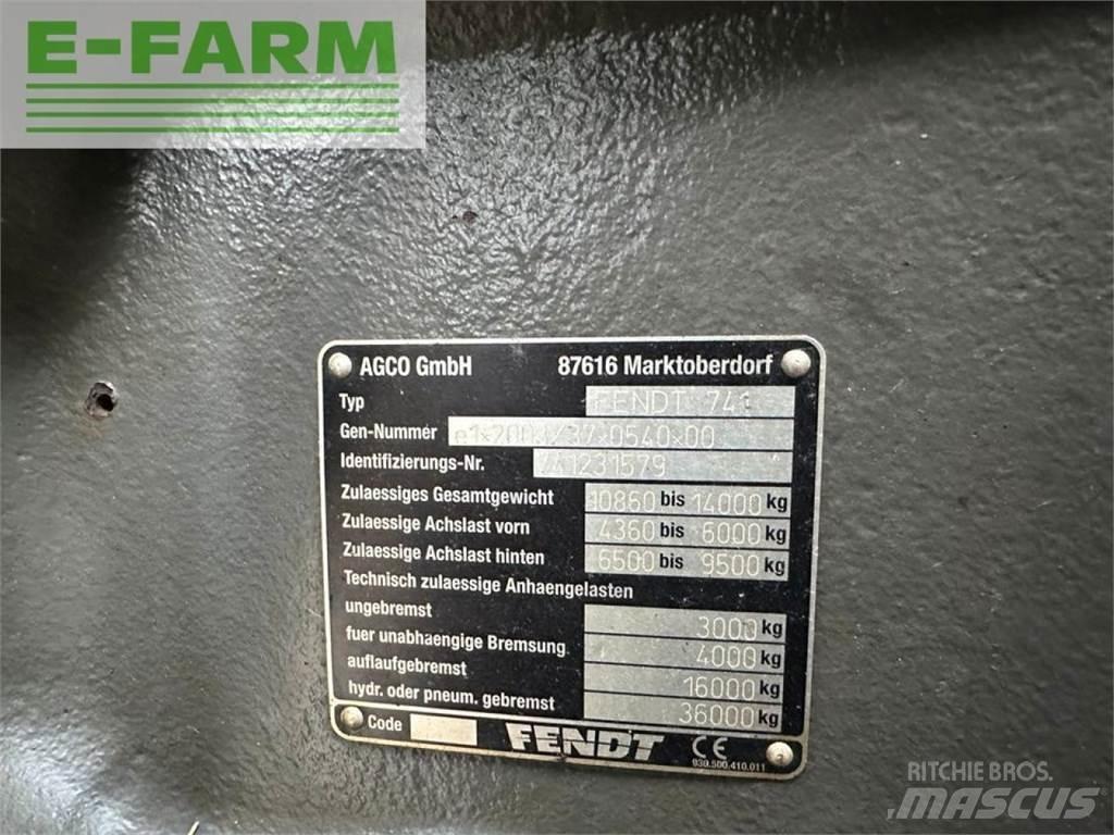 Fendt 720 Vario Tracteur