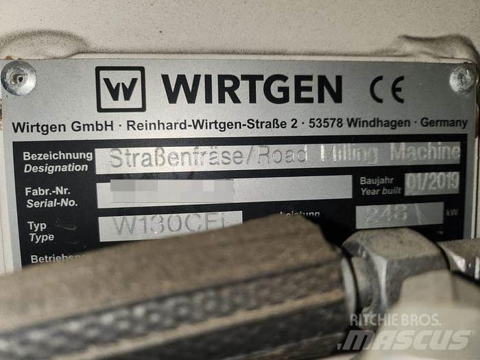 Wirtgen W130CFi Hélicoptère pour béton