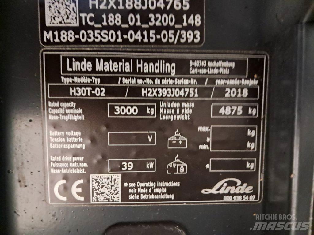 Linde H30T-02 Chariots GPL