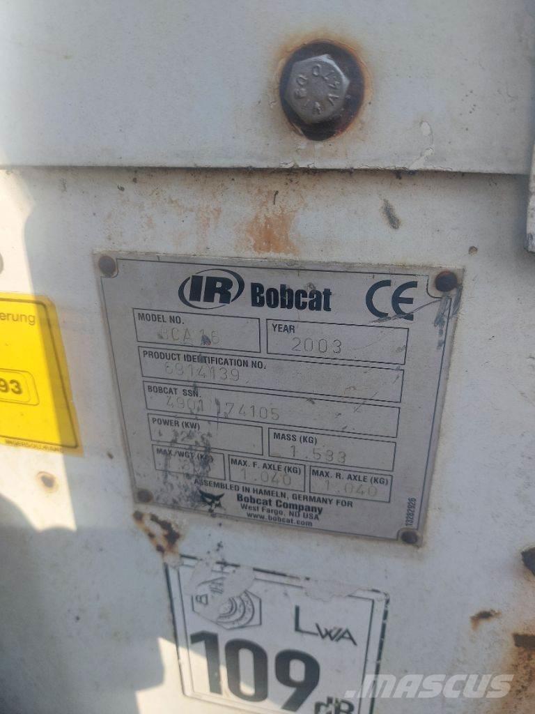 Bobcat BCA16 Compacteurs