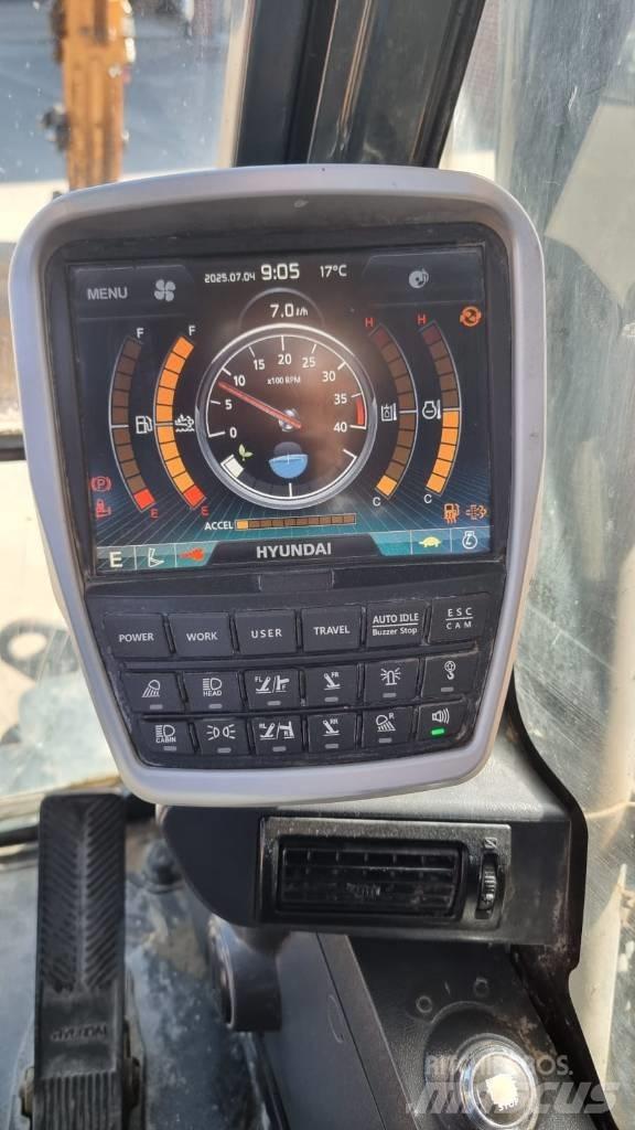 Hyundai HW 140 Pelle sur pneus