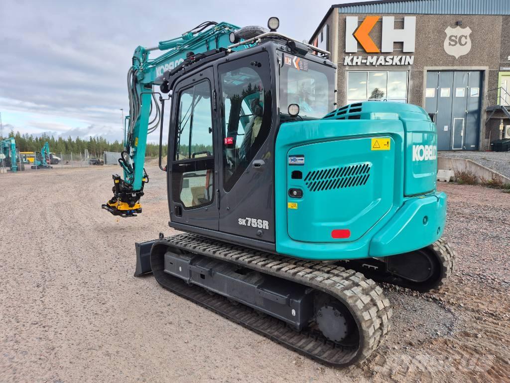 Kobelco SK75SR-7 Mini pelle 7t-12t