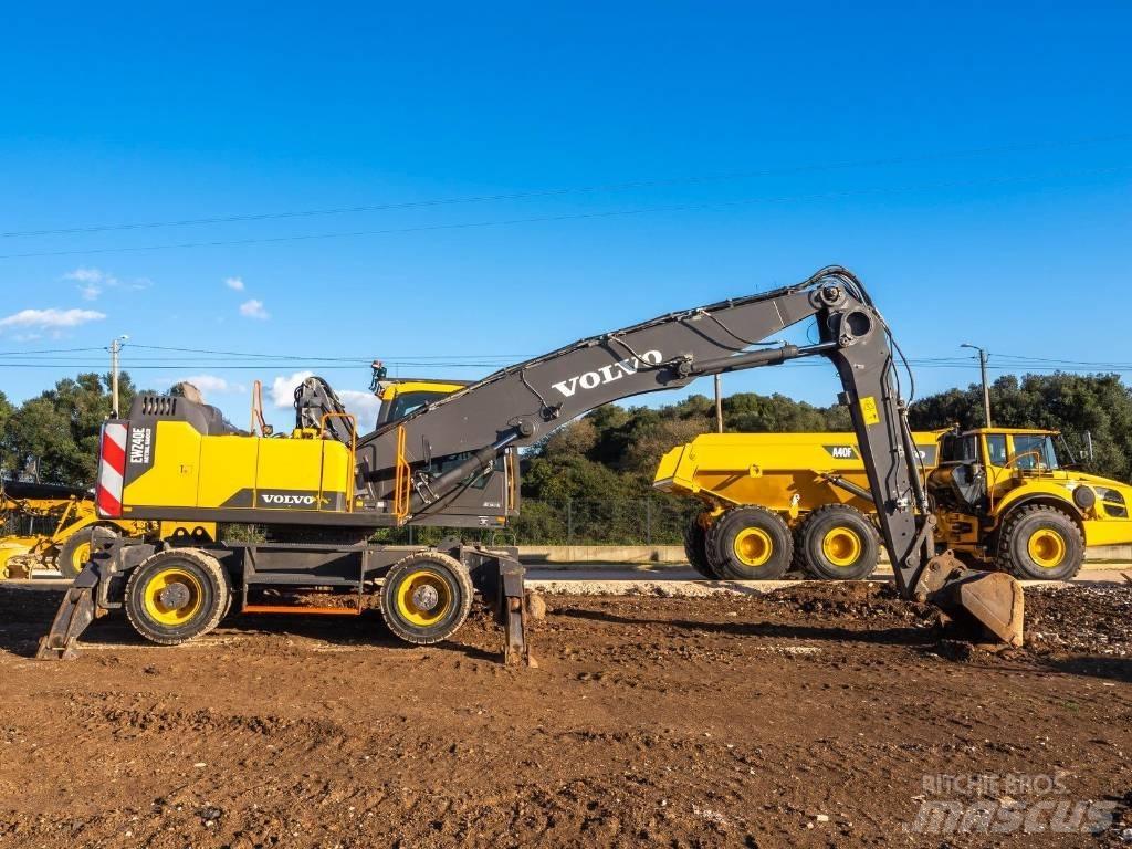 Volvo EW 240 E MH Pelle sur pneus
