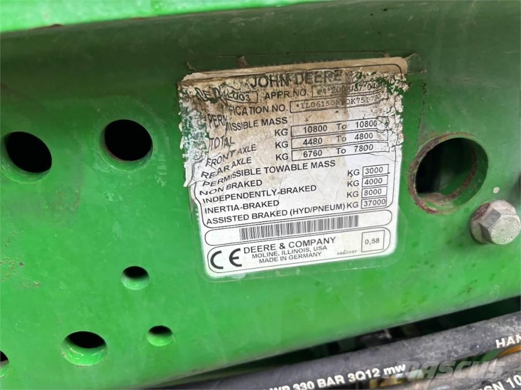 John Deere 6150M Tracteur