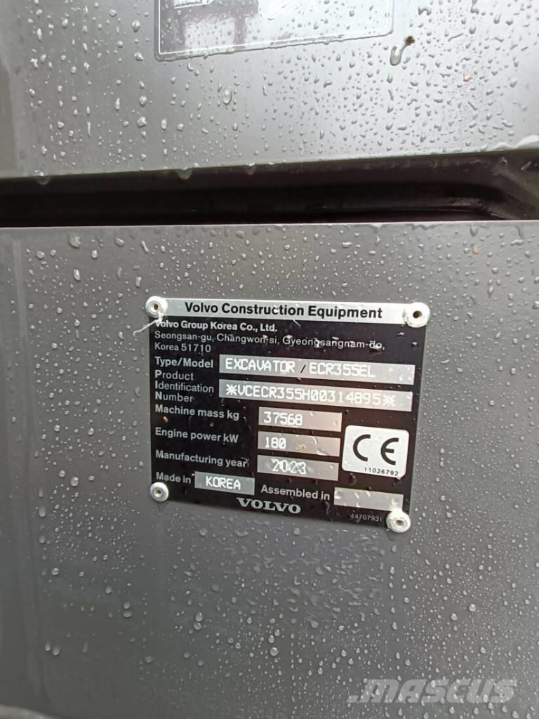 Volvo ECR 355 EL Pelle sur chenilles