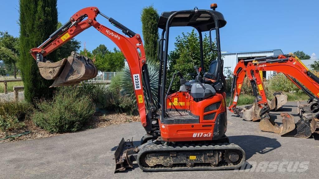 Kubota U 17-3 Mini pelle < 7t