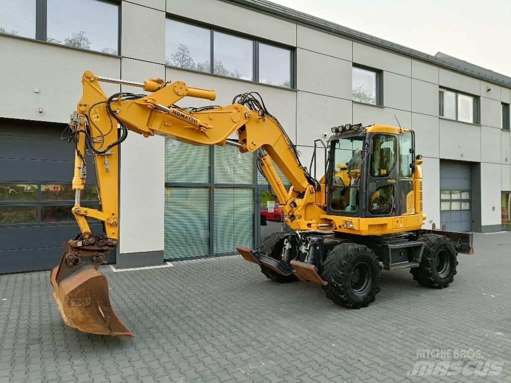 Komatsu PW118 MR-11 Pelle sur pneus
