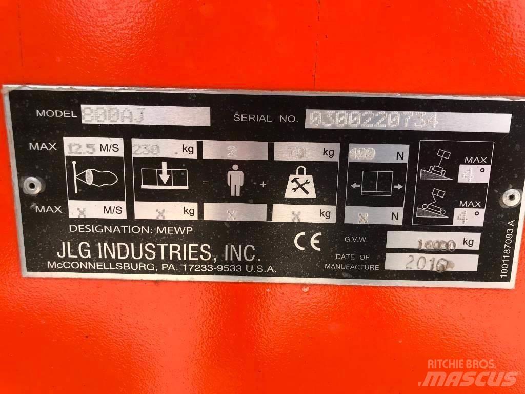 JLG 800 AJ Nacelles articulées