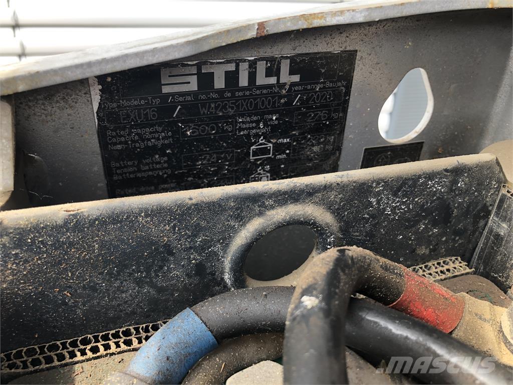 Still EXU16 Gerbeur accompagnant