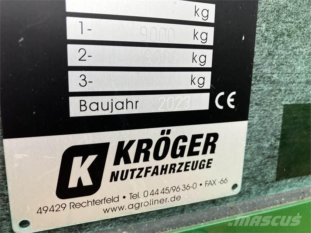 Kröger HKD 302 Remorque benne