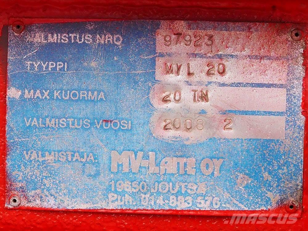 Sisu CK 16 M Chariots à câble démontable