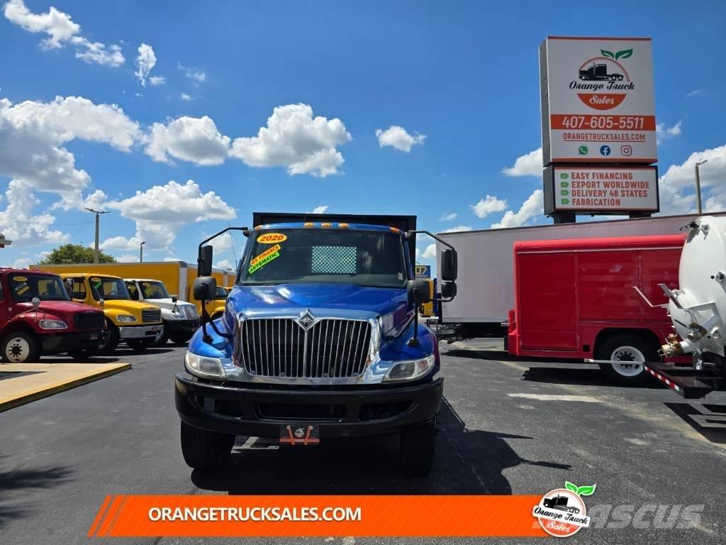 International MV607 Camion plateau