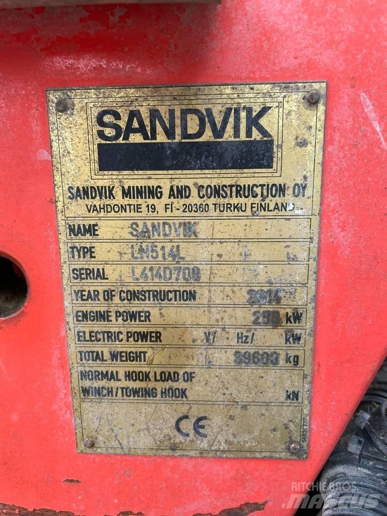 Sandvik LH 514 Chargeuses pour exploitations minières souterraines