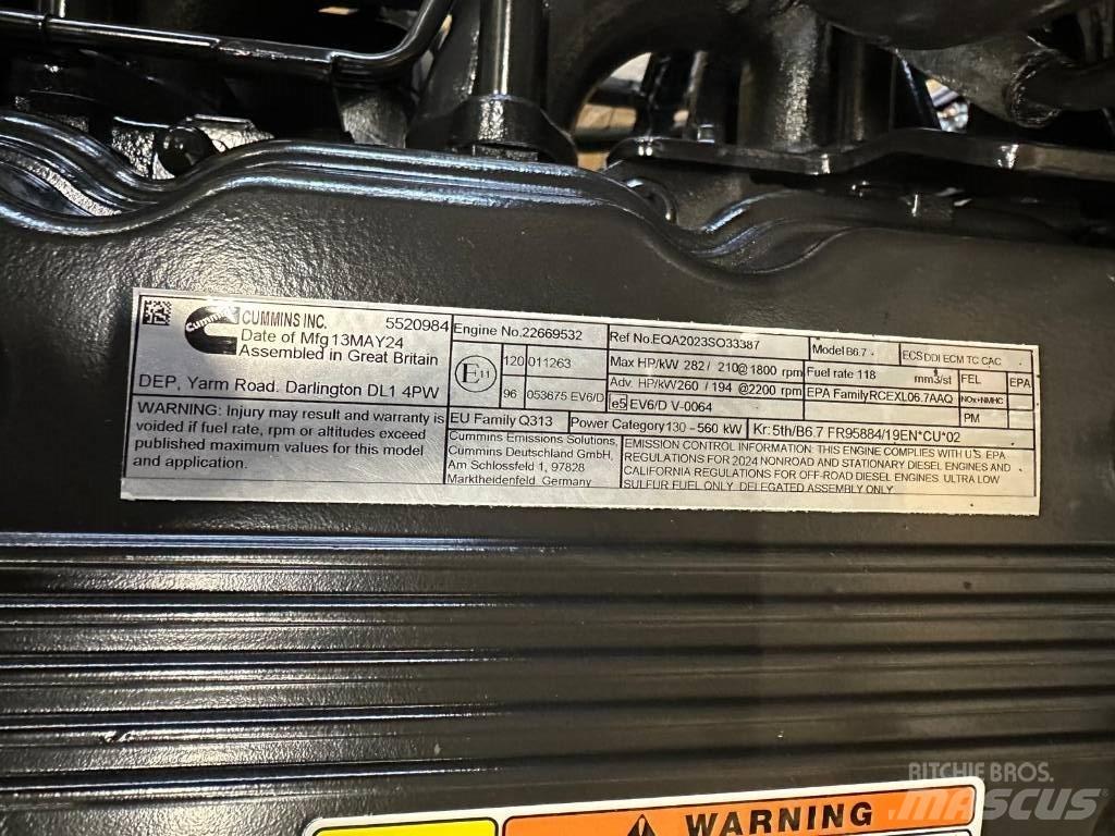 Cummins B6.7 FR95884 Agriculture - Autres