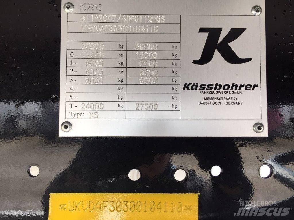 Kässbohrer Maxima Semi remorque à rideaux coulissants (PLSC)